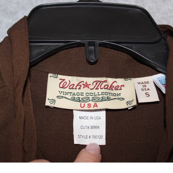 Lady Wah Maker Old West Button Up Western Shirt‎ Womens Size Small NWT - Picture 3 of 8